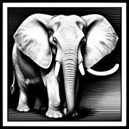 elephant magic eye stereogram - w 1 0 2 4