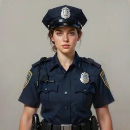 perfectly - centered - portrait of a beautiful female police character from netflix series, intricate, highly detailed, digital painting, loose brush strokes, artstation, concept art, smooth, sharp focus, illustration, realism, oil painting, unreal engine 5, 8 k, art by peter mohrbacher and and sam spratt