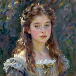 a young queen elizabeth by monet