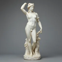 “ antique rome statue of a sensual goddess of the life ”