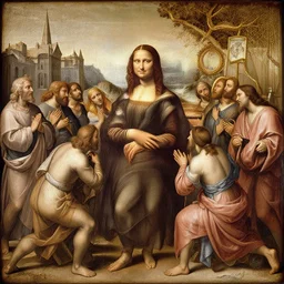 sfumatto of the final judgement day, by leonardo da vinci