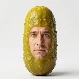 dill pickle with bill murray's face on it