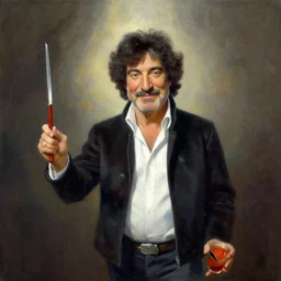 bob ross paints the underworld