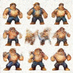 Serious sam as smash characters, concept art