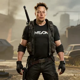 ingame screenshot of Elon Musk in modern warfare 2019