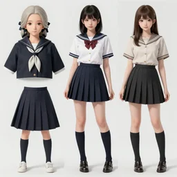 concept art of comiket cosplay, school girl, pleated skirt, overknee socks, seifuku, pinterest, artstation trending, behance, highly detailed, by rembrandt, by joseph mallord william turner, misa amane