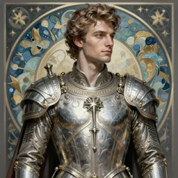 alexandre astier as arthur pendragon, intricate, elegant, highly detailed, digital painting, artstation, concept art, smooth, sharp focus, illustration, rutkowski, mucha