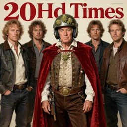420 High Times Magazine King Tommy Chong wears a doublet whilst wearing a red velvet cape and OG Kush Indica cannabis helmet alexandre benois edward julius detmold jehan choo jeff simpson raphael lacoste guillem h. pongiluppi grisaille