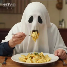 cctv footage of ghost eating my gnocchis