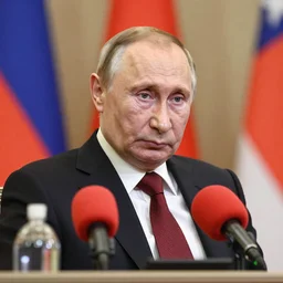 Putin kaiju attack