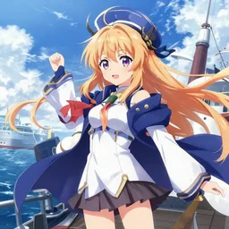 Kantai Collection drawn by hisahiko. Anime wallpaper. Shipgirls.