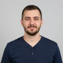 portrait of an average croatian man