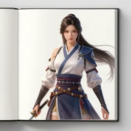 Rhiana in a  blade and soul  spinoff artbook  rendered by the artist Hyung tae Kim, Jiyun Chae,  Lê Long, Joe Madureira, trending on Artstation by Hyung tae Kim, artbook, Stanley Artgerm Lau, WLOP, Rossdraws , James Gurney