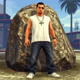 the rock in gta