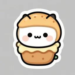 cute miss mascot cliticlic cliticlic klinklang food sticker art, cronobreaker, beeple game icon