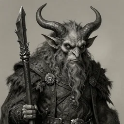 slavic demon leshy, ultra detailed artwork by greg rutkowski, artgerm, intricate details