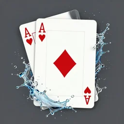 champion splashart of champion made out of ace card