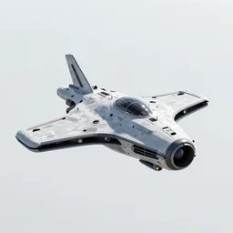 octane render, spaceship