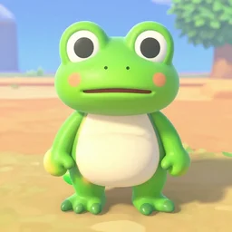 froggy chair from animal crossing
