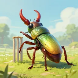 cricket insect, style game square enix life, trending on artstation, painted by greg rutkowski, render naughty dog, octane render, detailed