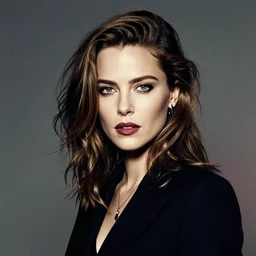 portrait of Kate Beckinsale in the style of Artgerm