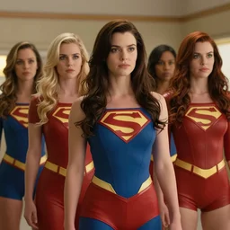 movie still of captive superheroines, directed by scott snyder, 4 k hd, oscar winning, high detail