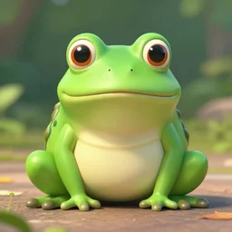 person that looks like a frog