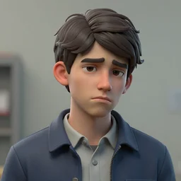 a head - on highly detailed matte illustration of a jaded 2 0 - something engineering student, by laurie greasly
