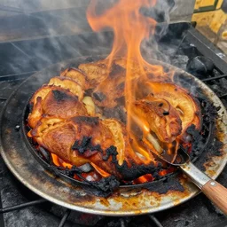 my food burned