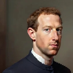 voxel mark zuckerberg, voxel render, realism, maximum detail, high quality, good style study, depth of field, focus, classicism painting