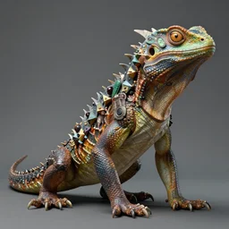 beautiful humanoid lizard creature fantasy character portrait, interesting skin coloring,, ultra realistic, wide angle, intricate details, the fifth element artifacts, highly detailed by peter mohrbacher, hajime sorayama, wayne barlowe, boris vallejo, aaron horkey, gaston bussiere, craig mullins