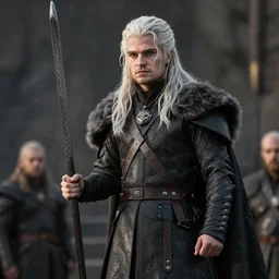 jon snow from game of thrones, cinematic, epic