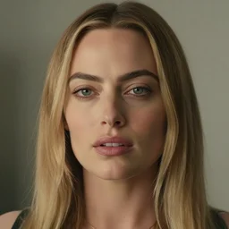 a more beautiful version of margot robbie, hyper realistic face, beautiful eyes, cinematic, long shot, hyper detailed, 8 5 mm photograph, 8 k resolution, film still, sharp lens, wide lens