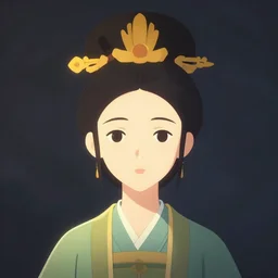 face icon stylized minimalist young empress, loftis, cory behance hd by jesper ejsing, by rhads, makoto shinkai and lois van baarle, ilya kuvshinov, rossdraws global illumination