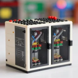 lego data center ( eos 5 ds r, iso 1 0 0, f / 8, 1 / 1 2 5, 8 4 mm, postprocessed, bokeh )
