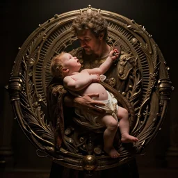 joyous birth of the sceptre reality, in the style of terese nielsen, steve argyle, intricate, cinematic, dramatic lighting, 8 k resolution,