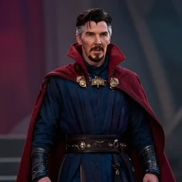 film still of Christian Bale as Doctor Strange in Avengers Endgame