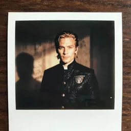 polaroid shot of william dafoe in game of thrones audition