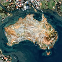 Satellite image of Adelaide, Australia