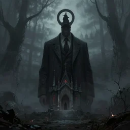 Lovecraftian Nightmare, digital art, trending on Artstation