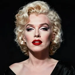 portrait of marylin manson by greg rutkowski in the style of egon schiele