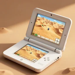 isometric JRPG desert, gameplay screenshot on Nintendo DS