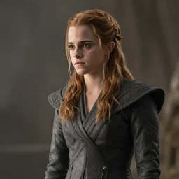 emma watson in game of thrones, movie scene, 8 k,