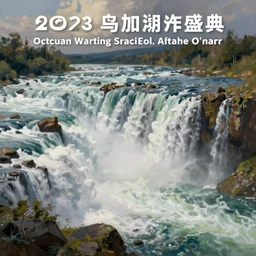 a wide river with rapids and powerful currents, extremely detailed oil painting, unreal 5 render, digital art, landscape painting, octane render, beautiful composition, trending on artstation, award winning photograph, masterpiece