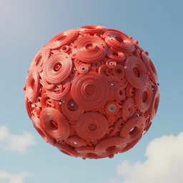 3 d render, digital art, abstract symbolism, minimalist, journey thatgamecompany, intricate detail, whimsical, unreal engine, dreamy, brush strokes, bounce light, sunny, complementary palette, redsinski