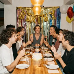 gay birthday party