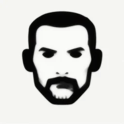 face icon stylized minimalist mad max 2 : the road warrior, loftis, cory behance hd by jesper ejsing, by rhads, makoto shinkai and lois van baarle, ilya kuvshinov, rossdraws global illumination