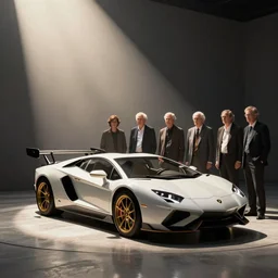 lamborghini star ship, ludek pesek, rick guidice, chesley bonestell, lucien rudaux, rolf klep, fred freeman, george pal