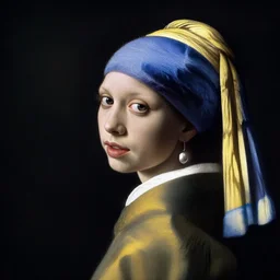 Yung Lean, portrait, by Johannes Vermeer