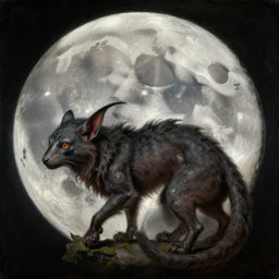moon is protodoom feral internet, coherent, detailed, intricate, fusion j. m. w turner, neoclassic oil painting, 8 k resolution